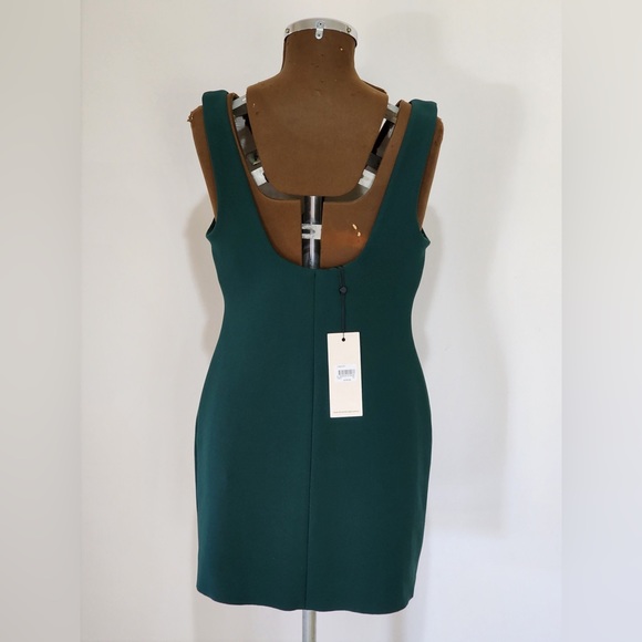 BNWT Bec and Bridge mini dark green dress size 12 - Picture 2 of 4